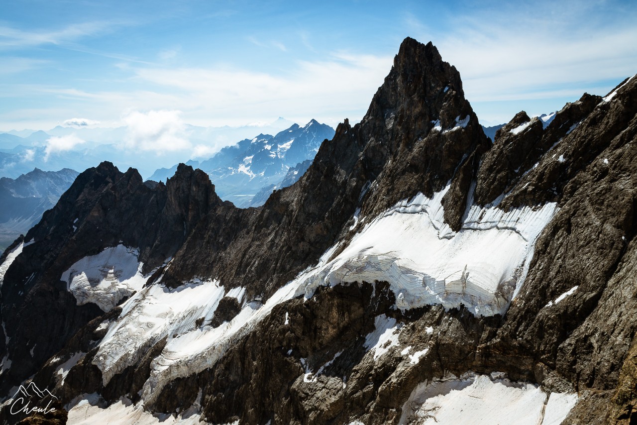 © Cheule Photography - Les Alpes et leur accueil chaleureux - Écrins - Paysage - Pic Gaspard - Glacier supérieur du Lautaret - Glacier - Arêtes - Hautes Alpes