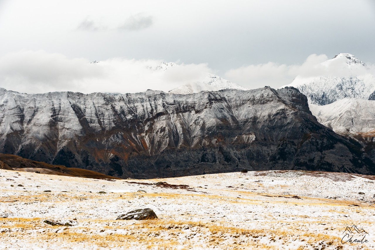 © Cheule Photography - Les Alpes et leur couleurs tango - Cerces - Col du Granon - Montagne - Paysages - Automne - Hautes Alpes