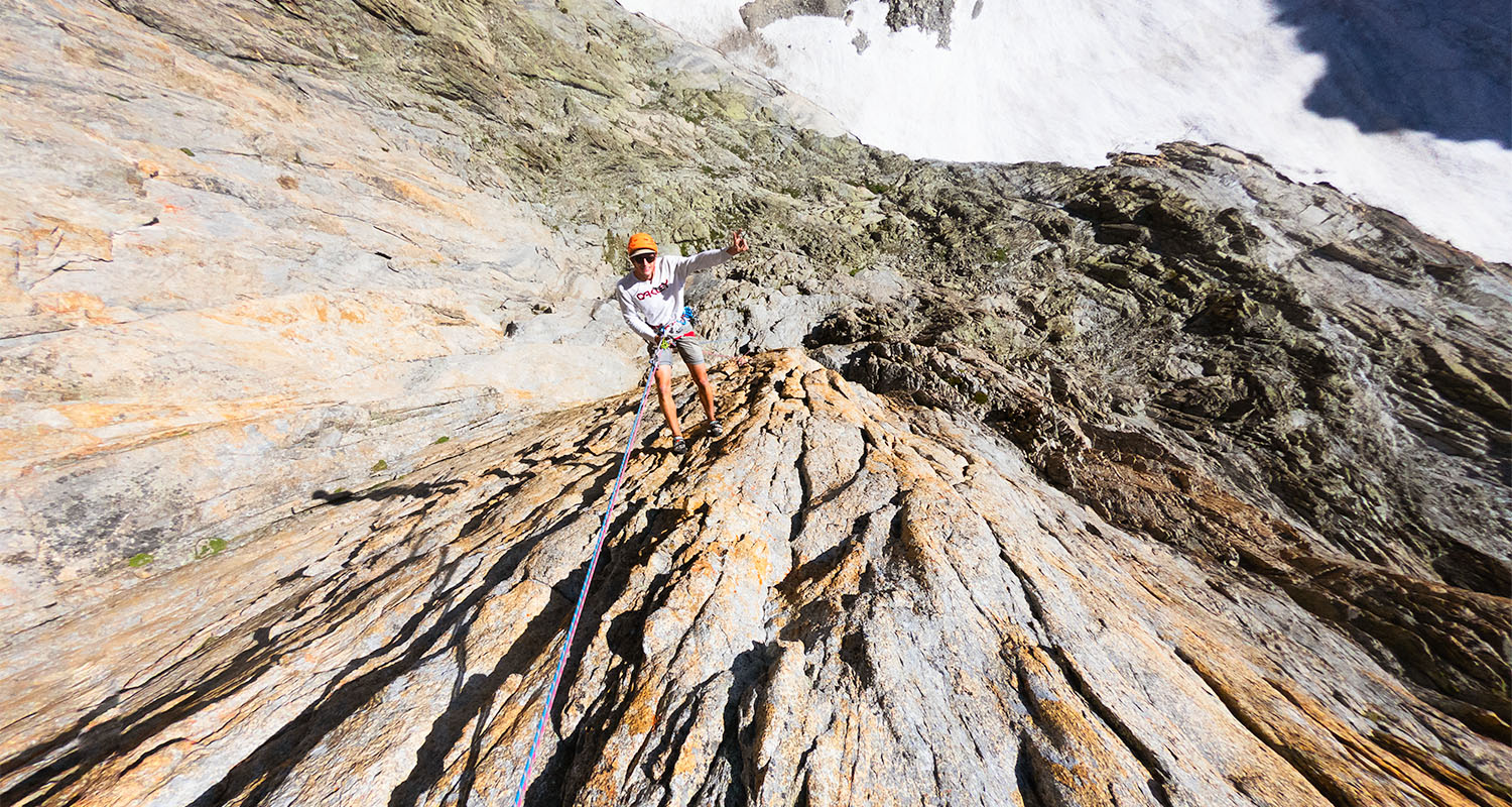 Cheule Photography Soreiller Escalade Cambon Danse avec le pilier Dibona Grande Voie Alpinisme